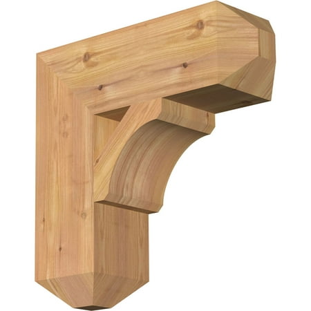 

Ekena Millwork 5 1/2 W x 18 D x 18 H Legacy Craftsman Smooth Bracket Western Red Cedar