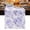 Purple, variant on Blue Floral Table Runner 60 Inches Long, Garden Petals Flower Botanical Tree Branch Kitchen Coffee Dining Table Decoration for Home Party Birthday Wedding Home Decor 13x60 Inches