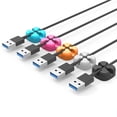 thumbnail image 3 of Seitruly Organizador de cables ORICO, enrollador de cables Colorfu, soporte para auriculares con Cable USB, organizador de cables de silicona, organizador Electrónica, 3 of 6