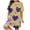 summer dresses for women-Yellow, variant on Homenesgenics Summer Dresses for Women under $10 Women's Oversized Loose Round Neck Short Sleeved Valentine'S Day Printed Dress Nightgown Purple XXXL