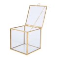 thumbnail image 3 of Widened Copper Bar Glass Planter, Plant Planter, For Home, 3 of 8
