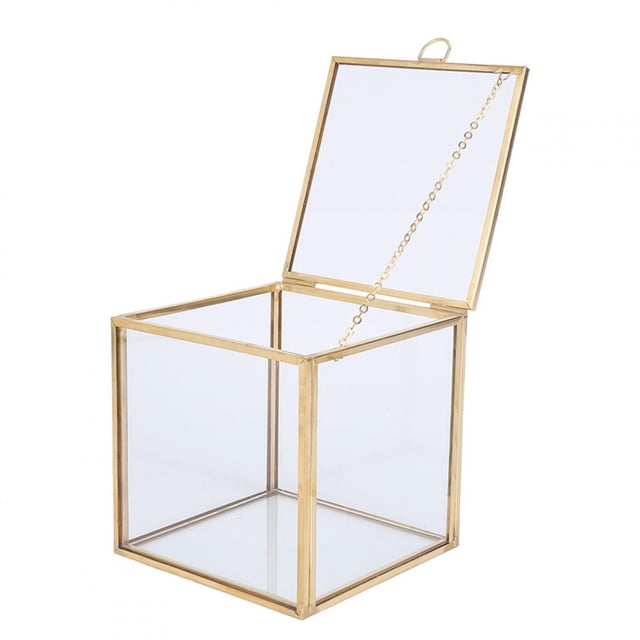 Plant Planter-Phnom Penh Geometric Glass Plant Planter Succulent Plant Container Home Landscape Decoration
