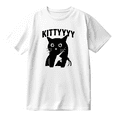 thumbnail image 2 of Caseoh Kitty Funny Cat Cotton T-shirt Women Men Short Sleeve Crewneck Fashion Tee, 2 of 3