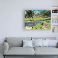 thumbnail image 3 of Trademark Fine Art 'At The Picnic Spot' Canvas Art by Trevor Mitchell, 3 of 3
