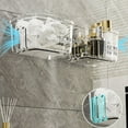 thumbnail image 6 of XGFHYJEH Shower Caddy, Shower Organizer, Bathtub & Shower Organizers, Adhesive Wall-Mounted Shower Shelves with Suction Cup, Shower Storage Shelf for Bathroom, 6 of 7
