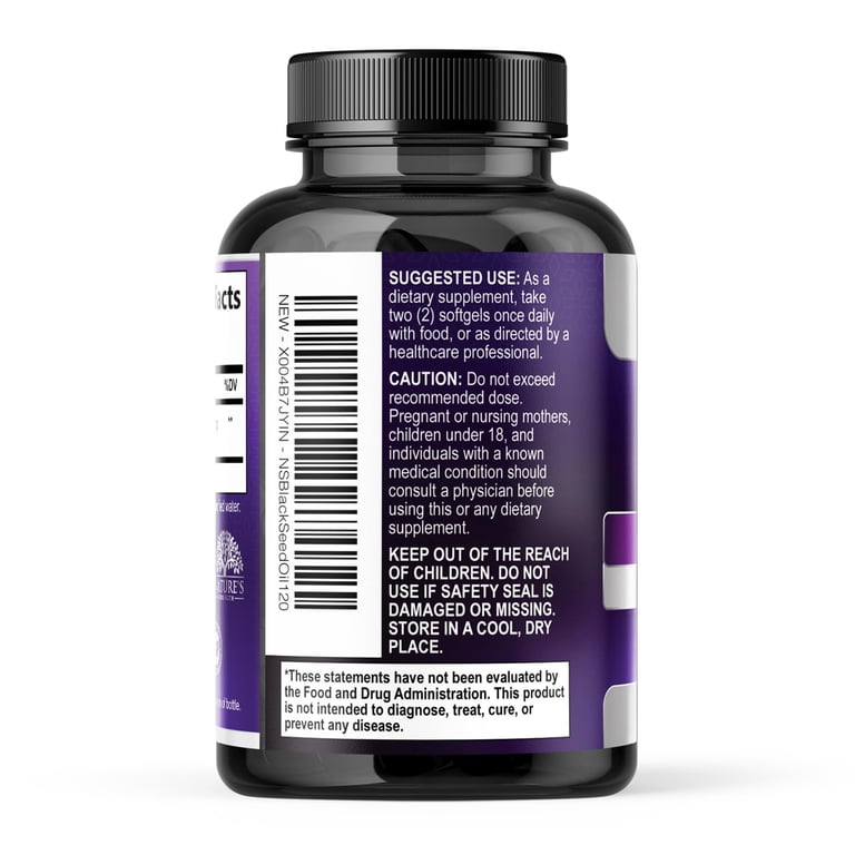 black seed oil and semaglutide Black Seed Oil Capsules 1000mg with Thymoquinone