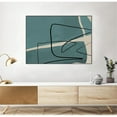 thumbnail image 2 of Giant Art Canvas  32x24 Different Strokes II Framed in Multi-Color, 2 of 3