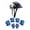 Blue, variant on 7-Piece Protective Gear Set for Kids Sports and Skating Activities
