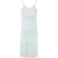thumbnail image 3 of Caitzr Women's See Through Sheer Mesh Cover Up Maxi Dress Strappy Star Lace Beach Dresses Swimwear Bikini Bathing Suit Coverups, 3 of 7