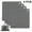 Grey, variant on 4pcs food grade silicone square placemat honeycomb mat, waterproof and heat insulating table mat, high temperature and heat protection mat