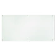 The Board Dudes Glass Dry Erase Board, 72 x 36, Unframed