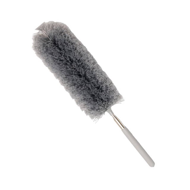 Yingyy Extendable High Reach Microfiber Head Anti-slip PP Handle Duster Flexible Dust Removal Duster