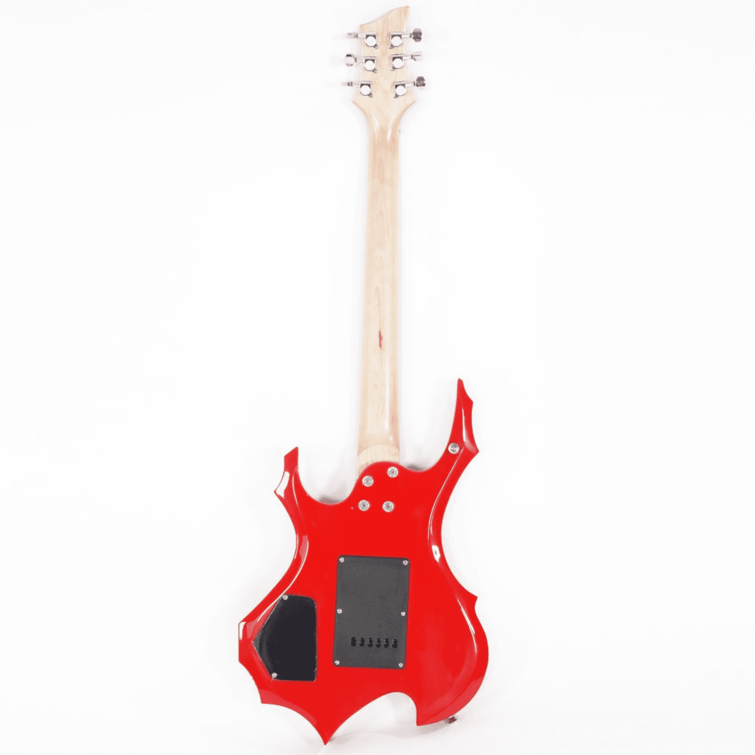 Hassch 39" Electric Guitar for Beginners with 20W Amp, Gig Bag, Strap, Picks, Shake, Cable and Wrench Tool, Red