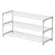 thumbnail image 2 of Zapatero Organizador de Almacenamiento con 3 Estantes de Metal para Armarios de Dormitorio, Entrada y Dormitorio., 2 of 6