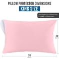 thumbnail image 3 of Protectores de almohada Utopia Bedding impermeables (paquete de 2) King, 3 of 7