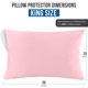 thumbnail image 3 of Protectores de almohada Utopia Bedding impermeables (paquete de 2) King, 3 of 7