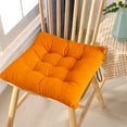 thumbnail image 2 of sruoe Seating Cushions, Seat Pads for Kitchen Chairs, Cushion Seat Pads, Chair Cushions, Square Thickened Soft Stool Cushion, Indoor Outdoor Seat Pad for Home, Dining, Office, 2 of 6