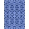 thumbnail image 1 of Ahgly Company Indoor Rectangle Patterned Sky Blue Novelty Area Rugs, Swatch Sample, 1 of 6