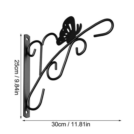 

Feinib Clearance! Pendant Simple Outdoor Wrought Decorative Bracket Wall Mounted Wind Chime Hook Hanging Bird Feeder Wall-Mounted Hook Walmart Deals Clearances