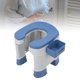 thumbnail image 5 of Silla de Ducha con asiento de Inodoro para personajes Mayores, Con Caja de Pañuelos para Personas Mayores, Mujeres emarazadas, taburete plegable para binado, inodoro en cuclillas, 5 of 7