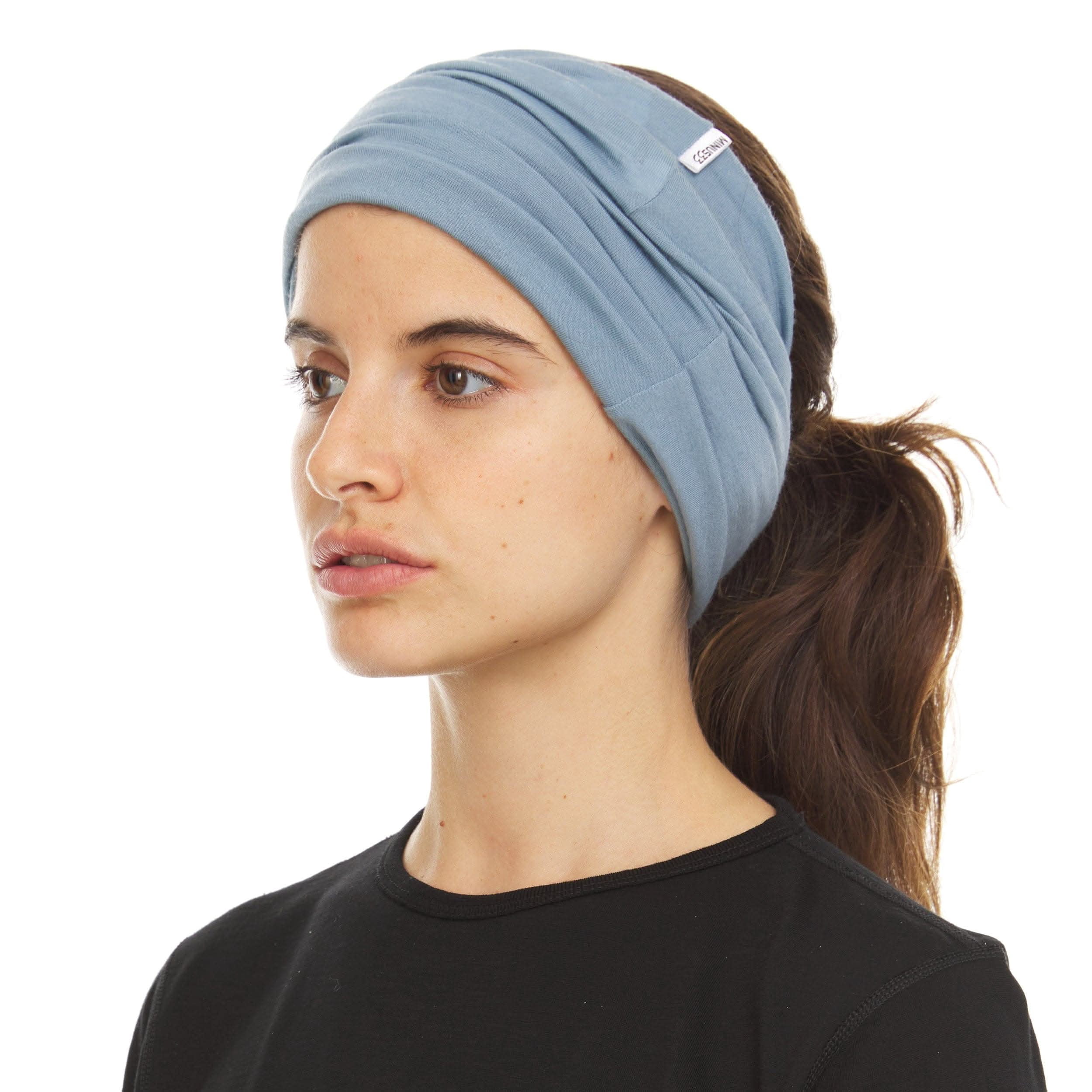 Minus33 Merino Wool Micro Weight Woolverino Multiclava - Multifunctional Headwear - UV Protection - Hiking Neck Gaiter - Hunting Balaclava - Ash Gray