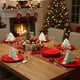 thumbnail image 4 of Juego de 10 Platos de Papel Navideños Desechables Rojos y Verdes de 23 y 18 Cm para Fiestas Navideñas | Vajilla Navideña para Reuniones Familiares, Eventos de Oficina y Fiestas Escolares, 4 of 6