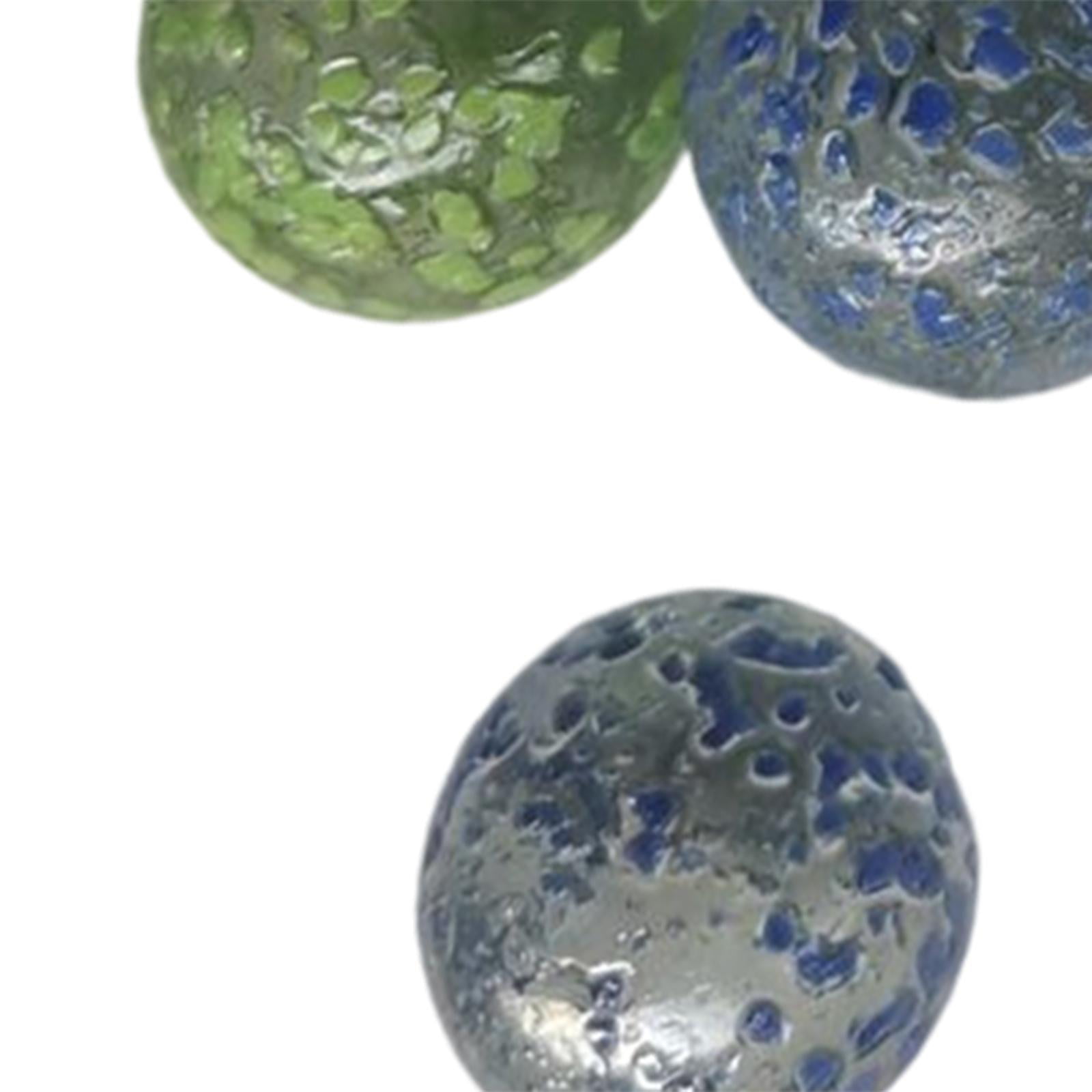 10 Pcs inches Glass Marbles, Fun Marble Toys, Entertainment Games