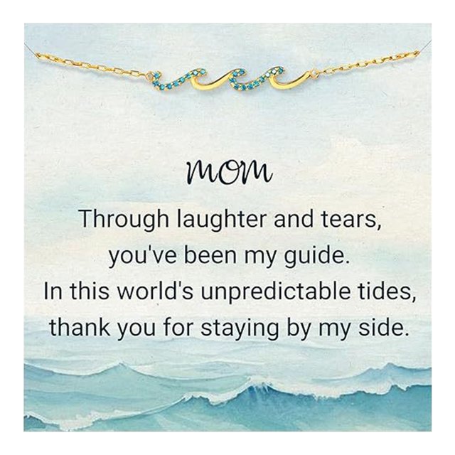 1 Gold Set With Blue Diamond Ladies Family Simple BraceletThe Best Gift for A Loved One
