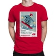 thumbnail image 2 of Snowboarding Switzerland Stamp 1998 Men's T-shirt, 2 of 3