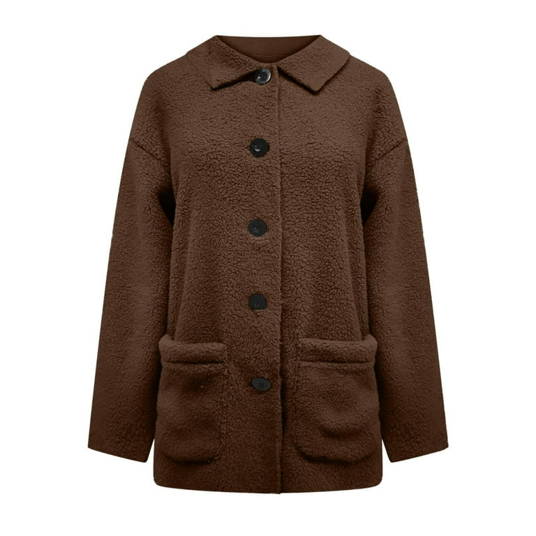 Warm winter wool coat for women 5456