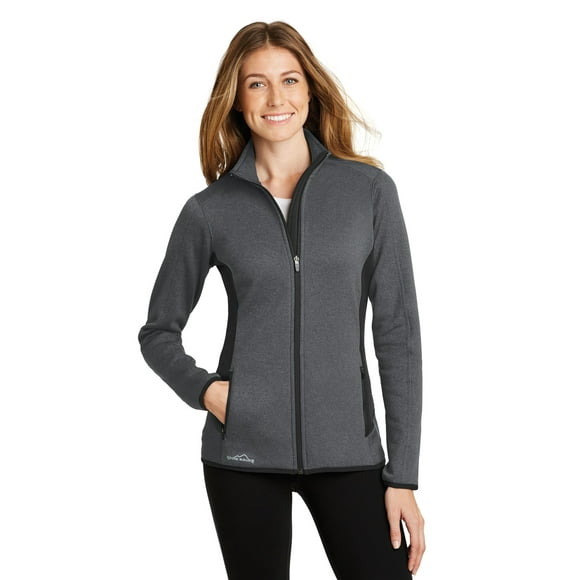 Chaqueta de forro polar elástico jaspeado con cremallera completa para mujer Eddie Bauer®. EB239 eddie bauer EB239