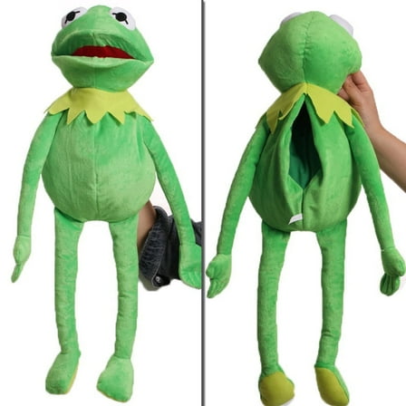 23.6" Kermit the Frog Hand Puppet Soft Plush Doll Toy Kids Best Christmas Gift - 60CM
