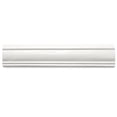 thumbnail image 3 of The Tile Life Waverly White Polished Ceramic Chair Rail Tile, 3 x 12 in, 1-Piece, 3 of 7