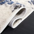 thumbnail image 5 of SAFAVIEH Petra Carmella Abstract Runner Rug, Ivory/Blue, 2'3" x 8', 5 of 8
