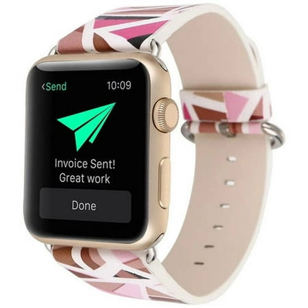 iPM Vintage Leather Replacement Band for Apple Watch/Series 2