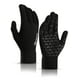 thumbnail image 1 of Guantes de invierno TRENDOUX Knit con pantalla táctil, antideslizantes, negros, talla M, 1 of 6