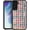 Grid Jesus Cross, variant on Case for Samsung Galaxy S22, Colorful Red Flowers S22 for Men Boy, Drop Protection with Soft TPU Bumper