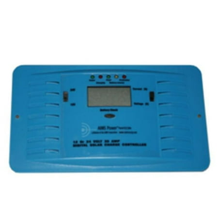 aims power scc30a 30 amp pwm solar charge controller 12 or 24 vdc
