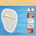 thumbnail image 2 of Plantillas de tacón alto de gel suave ZUCNANA con almohadillas metatarsianas, 4 pares, 2 of 6