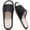 Black, variant on CHICVOMEY Womens Slippers Linen Cotton Spring Summer House Slippers Indoor Lightweight Open Toe Bathroom Slippers Soft House Shoes