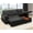 L Shape Sofa Dark Gray, variant on Convertible Sofa Bed Sleeper Pull Out Sectional Couch with Storage, L Shaped Couch Bed for Living Room,Apartment,Small Space - Blue