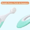 thumbnail image 4 of Cepillo de dientes para bebés, extra suave/confortable, cepillo de dientes suave para bebés, 10 000 cerdas supersuaves, sin BPA, unisex, 3 piezas, 4 of 5