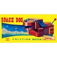 thumbnail image 3 of Retrobot 18x11 Black Modern Framed Museum Art Print Titled - Space Dog, 3 of 5