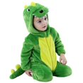 thumbnail image 1 of Disfraz QIAONIUNIU para Halloween, bebé, dinosaurio verde, de 2 a 3 años, 1 of 6