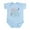Sky Blue, variant on CafePress - Awesome Like My Grandma Infant Bodysuit - Baby Light Bodysuit, Size Newborn - 24 Months