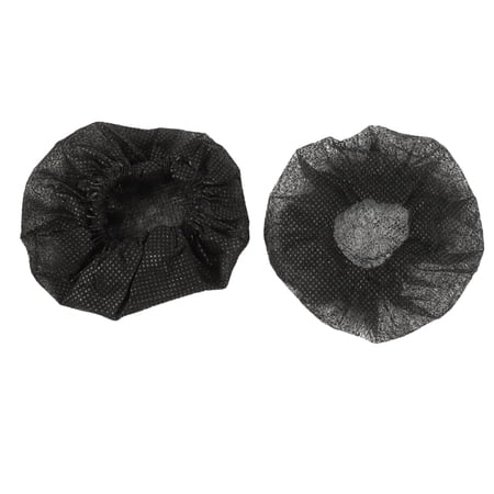 200 Pcs Black Disposable Microphone Covers Anti-Splash Dust-Proof
