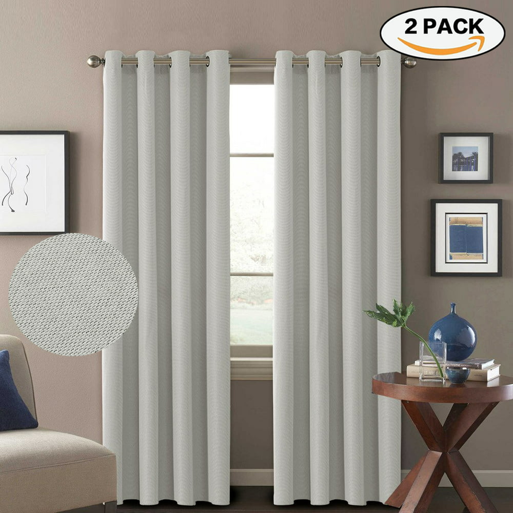 Thermal window curtains
