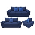 thumbnail image 1 of Sala Modular 3-2-1 EL BAZAR STORE Azul Marino Sofa Love Seat Y Sillon, 1 of 8