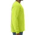 thumbnail image 3 of Jerzees Men's and Big Men's Dri-Power Cotton Blend Long Sleeve Tees with Moisture Wicking and Odor Protection, Sizes S-3XL, 3 of 5