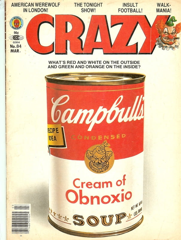 Crazy Magazine 84 March